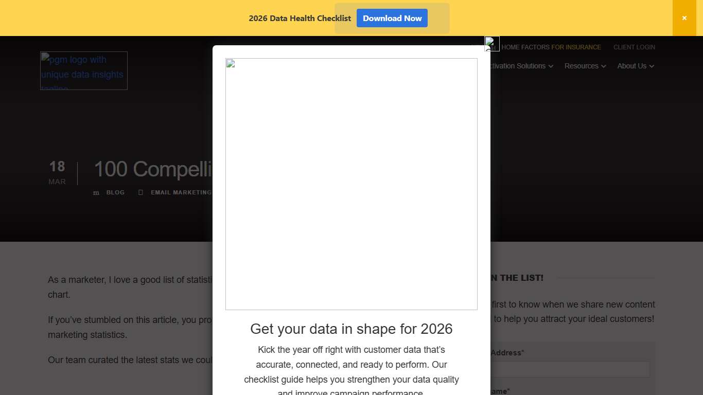 100 Compelling Email Statistics for 2026 PGM Solutions